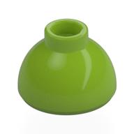 Brick Round 1.5 x 1.5 Dome Top [Plain] (Lime)