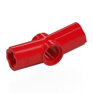 Technic Axle and Pin Connector Angled #7 - 168.75° (Red)