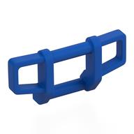 Grille Bar 1 x 4 x 1 2/3 Bull Bar, Squared (Blue)