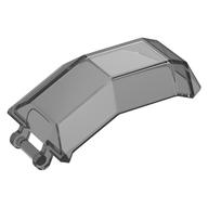 Windscreen 4 x 4 x 4 2/3 with Handle (Trans-Black)