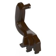 Animal Body Part, Dinosaur, Indominus Rex Arm, Right, with Elbow Spikes [Plain] (Dark Brown)