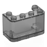 Windscreen 2 x 4 x 2 Vertical (Trans-Black)