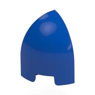 Brick Round Curved 1 x 1 x 1 1/3 Quarter Dome (Blue)