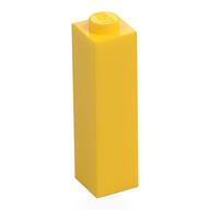 Brick 1 x 1 x 3 (Yellow)