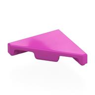 Tile 45° Cut 2 x 2 (Triangle) (Dark Pink)