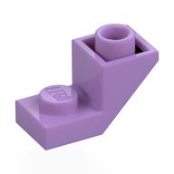 Brick Sloped Inverted 45° 2 x 1 with 2/3 Cutout (Medium Lavender)