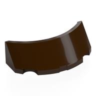 Windscreen 2 x 4 Half Dome (Dark Brown)