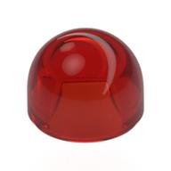 Dome 1 x 1 x 2/3 (Trans-Red)