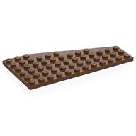Wedge Plate 6 x 12 Left (Reddish Brown)