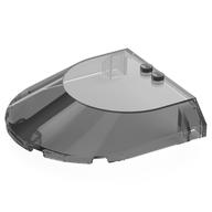 Windscreen 8 x 8 x 1 1/3 with Black Canopy Print (Trans-Black)