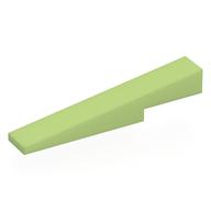 Brick Sloped 1 x 6 x 1 with 1 x 2 x 1/3 Cutout (Yellowish Green)
