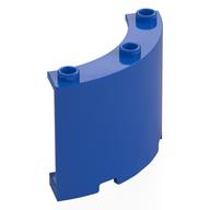 Panel 4 x 4 x 3 Quarter Cylinder (Blue)
