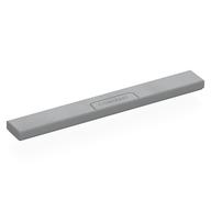 Tile 1 x 8 with Dark Bluish Grey 'CONTRAST' Print (Light Bluish Gray)