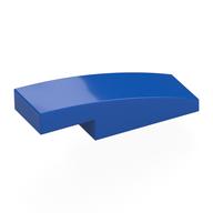 Brick Curved 3 x 1 x 2/3 (Blue)