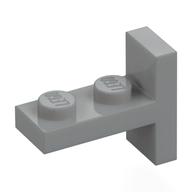 Bracket 1 x 2 with 1 x 2 Vertical Studs (Light Bluish Gray)