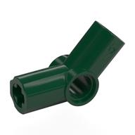 Technic Axle and Pin Connector Angled #4 - 135° (Dark Green)