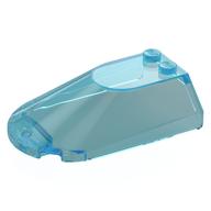 Windscreen 4 x 6 x 1 1/3 (Trans-Light Blue)