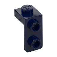 Bracket 1 x 1 - 1 x 2 (Dark Blue)