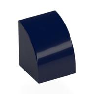Brick Curved 1 x 1 (Dark Blue)