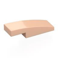 Brick Curved 3 x 1 x 2/3 (Light Nougat)