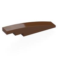 Brick Curved 1 x 6 (Reddish Brown)