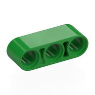 Technic Beam 1 x 3 Thick (Bright Green)