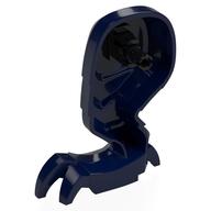Animal, Dragon Leg Right with Black Pin (Dark Blue)