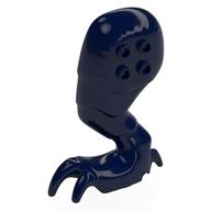 Animal, Dragon Leg Left with Black Pin (Dark Blue)
