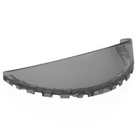 Windscreen Curved 6 x 12 x 2 (Trans-Black)