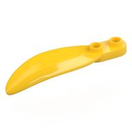Plant, Leaf 2 x 6 x 1 with 2 Studs (Yellow)