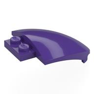 Windscreen, Curved 4 x 5 (Dark Purple)