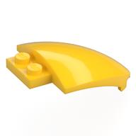Windscreen, Curved 4 x 5 (Yellow)