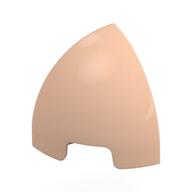 Brick Round Curved 1 x 1 x 1 Quarter Dome (Light Nougat)