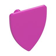Shield Triangular (Dark Pink)