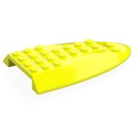 Aircraft Fuselage Curved Aft Section 6 x 10 Top (Vibrant Yellow)