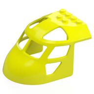Aircraft Fuselage Curved Forward 6 x 8 Top (Vibrant Yellow)