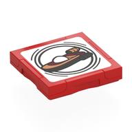 Tile Special 2 x 2 with SMART Tag with Luke's Landspeeder Print (Red)