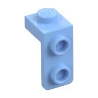 Bracket 1 x 1 - 1 x 2 (Bright Light Blue)