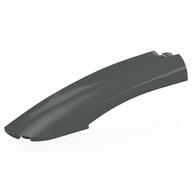Brick Round, Curved 10 x 2 x 2 with Rounded End Left (Dark Bluish Gray)