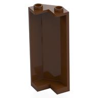 Panel 2 x 2 x 5 Corner (Reddish Brown)