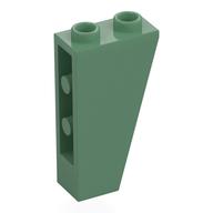 Brick Sloped Inverted 75° 2 x 1 x 3 (Sand Green)