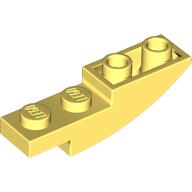 Brick Curved Inverted 4 x 1 (Bright Light Yellow)