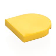 Tile Round 2 x 2 Half Circle (Yellow)