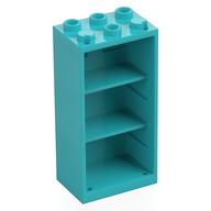 Cupboard 2 x 3 x 5 (Medium Azure)