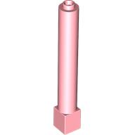 Support Round 1 x 1 x 6 Solid Pillar (Warm Pink)