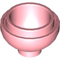 Brick Round 2 x 2 Dome Bottom [Open Stud] (Warm Pink)