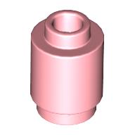 Brick Round 1 x 1 Open Stud (Warm Pink)