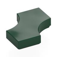 Tile Special 2 x 2 with 2 Quarter Round Cutouts (Dark Green)