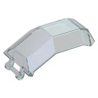 Windscreen 4 x 4 x 4 2/3 with Handle (Opal Trans-Clear)