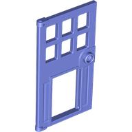 Door 1 x 4 x 6 with Pet Door (Blue Violet)